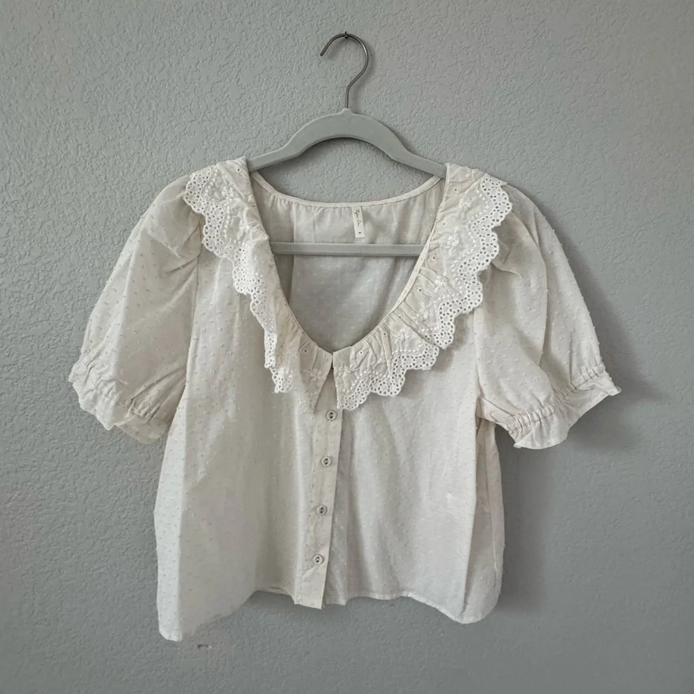BNWT Women’s Rylee + Cru Women’s Bella Blouse - Picture 6 of 7